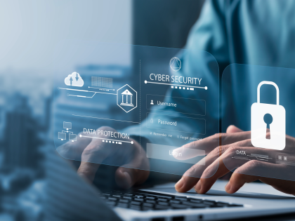 cybersecurity concept user privacy security encryption