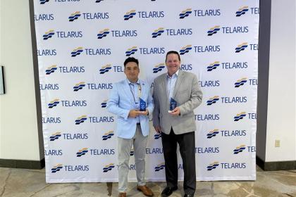 Justin Wiley & Pete Murray accept Channel Partners awards 2025